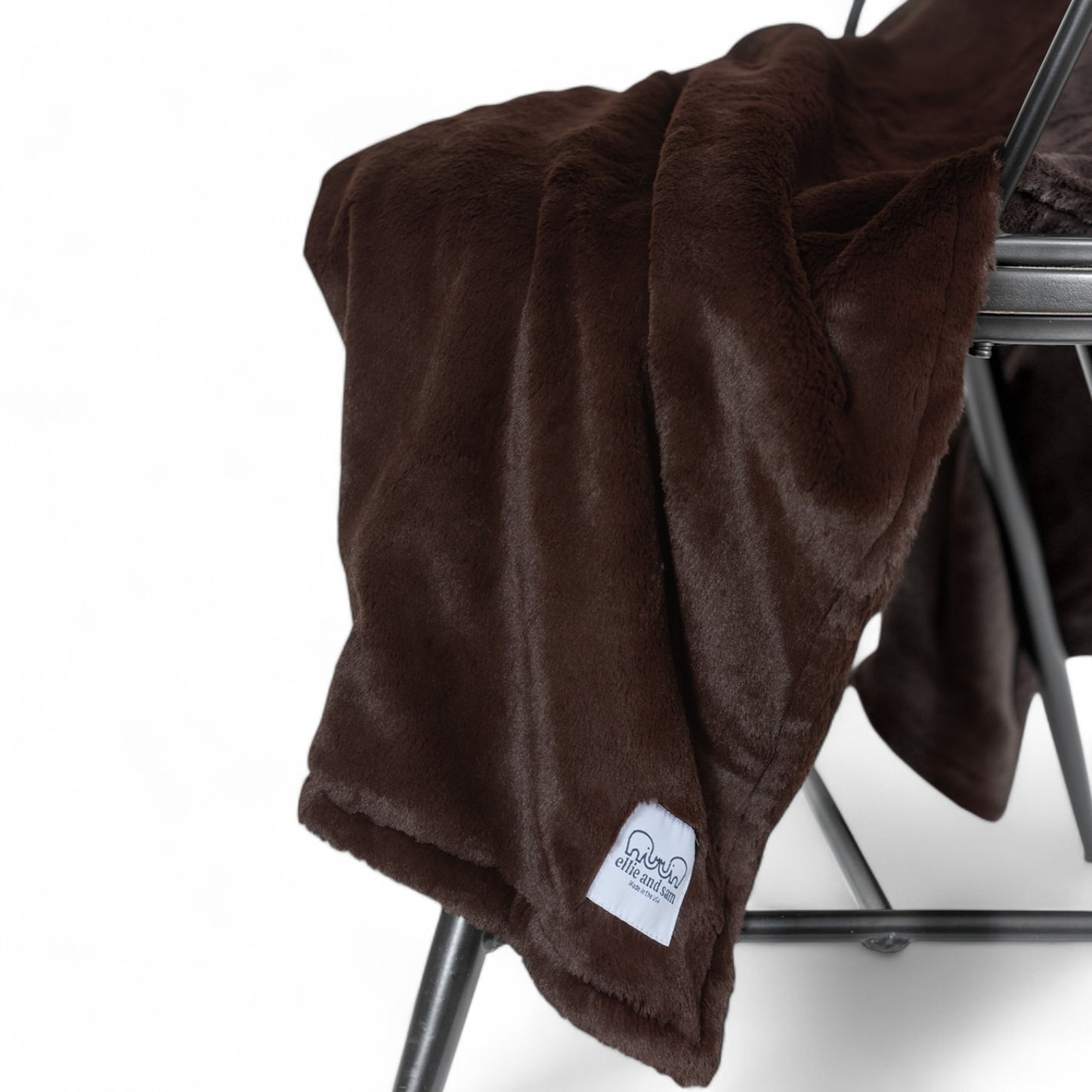 Luxury Borderless Throw (Big Blanket) - Chocolate