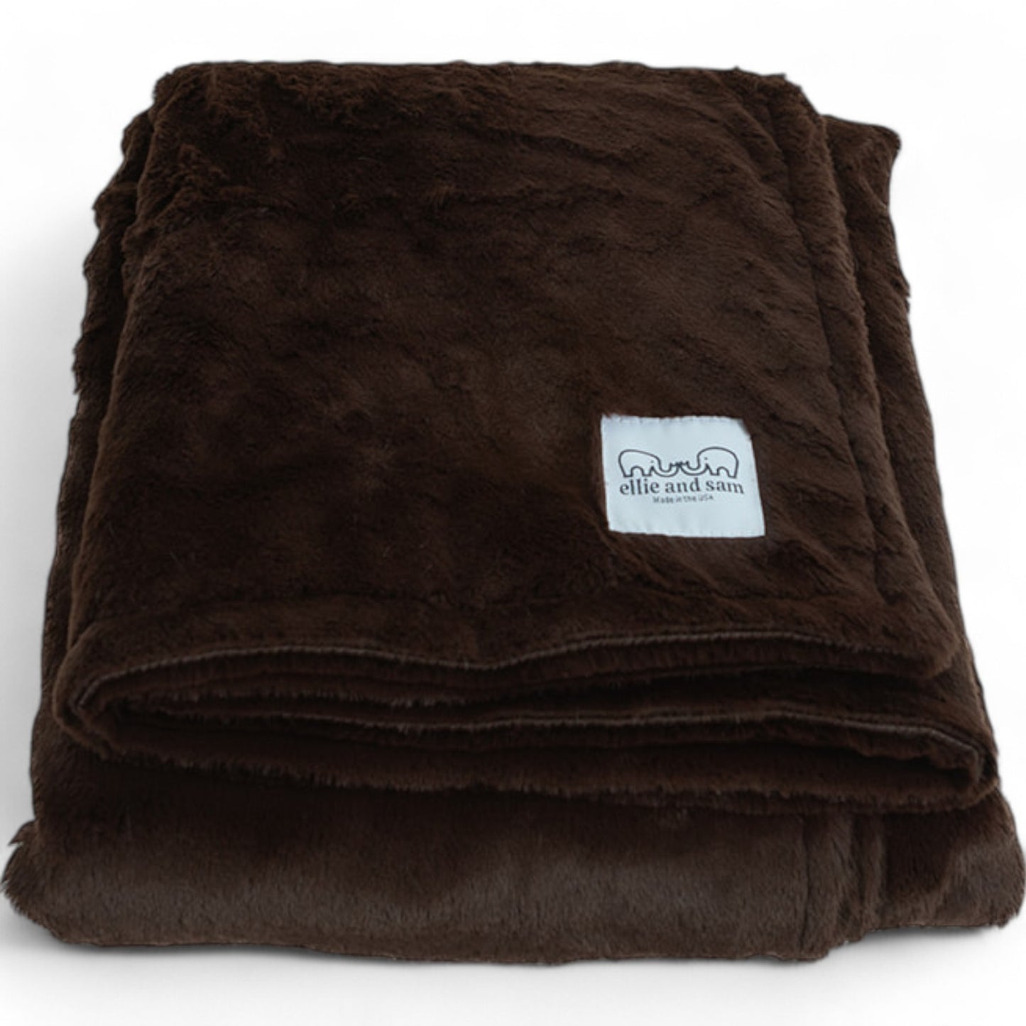 Luxury Borderless Throw (Big Blanket) - Chocolate