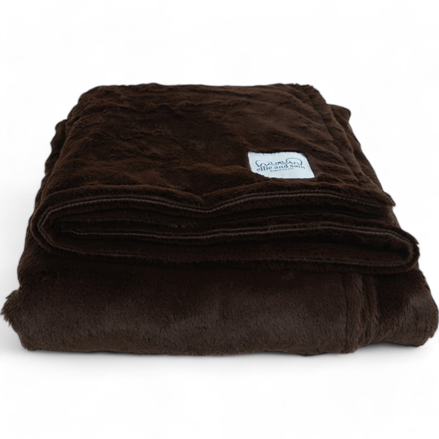 Luxury Borderless Throw (Big Blanket) - Chocolate