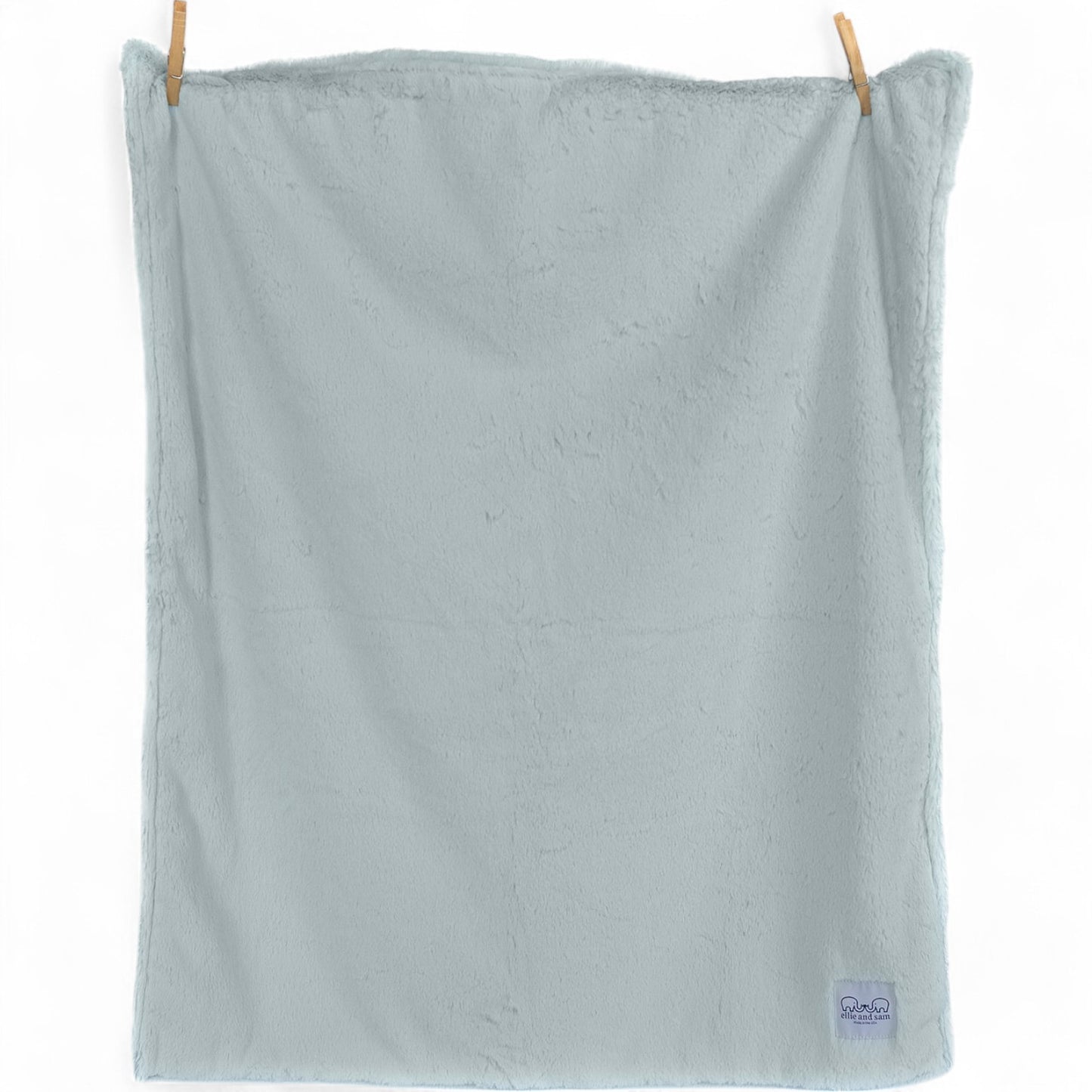 Luxury Borderless Blanket - Silver