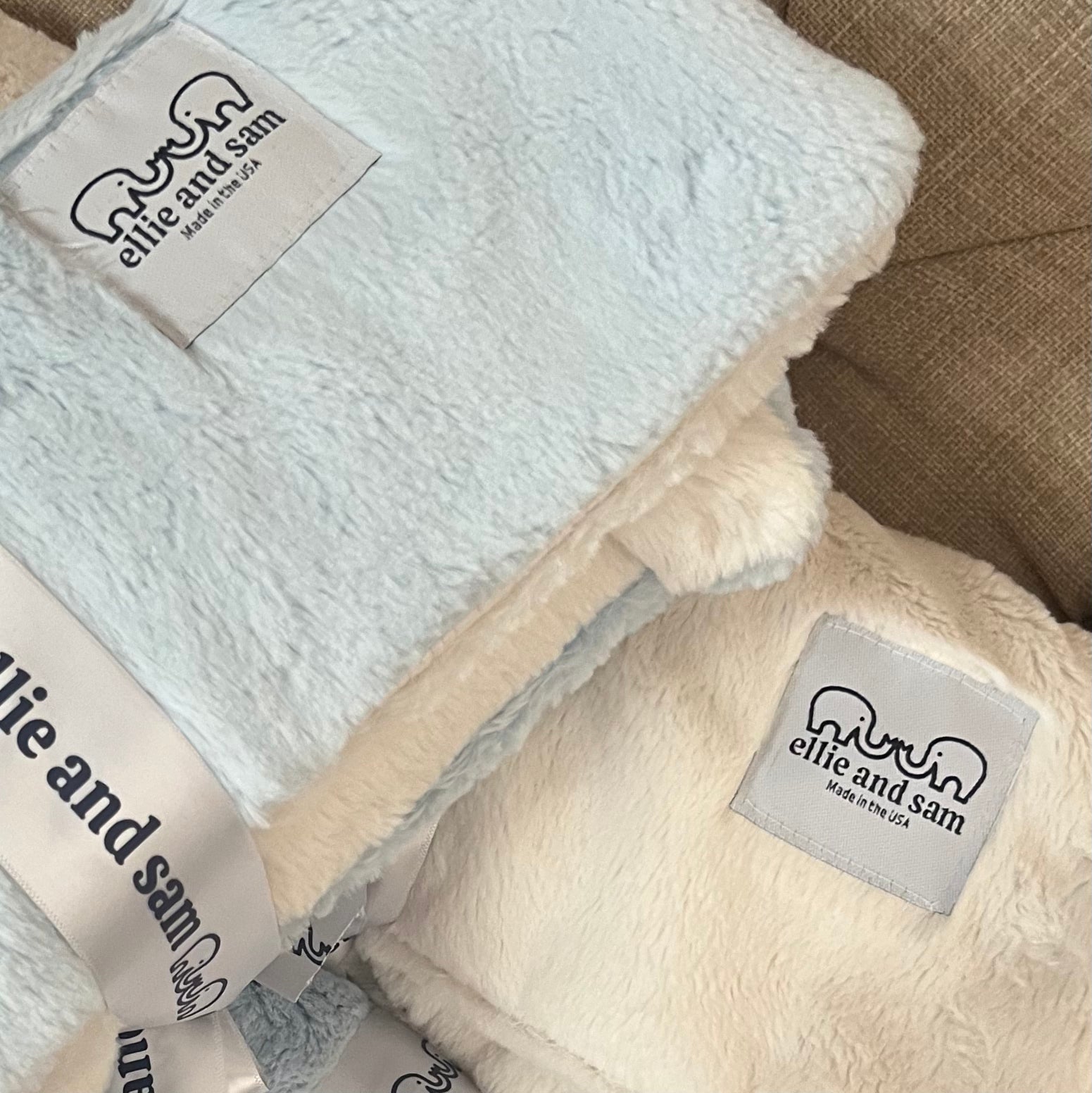 Baby Blankets by ellie and sam Loveys, Mini and Receiving Blankets
